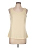 One World 100% Cotton Ivory Tank Top Size L - photo 1