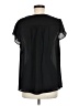 Torrid 100% Polyester Black Short Sleeve Blouse Size Med Plus (00) - photo 2