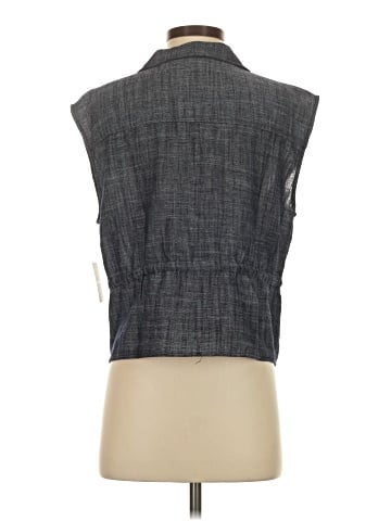 Ellen Tracy Sleeveless Button-Down Shirt (view 2)