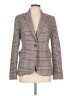Derek Lam Plaid Gray Blazer Size 10 - photo 1