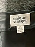 Unique Vintage Black Cocktail Dress Size L - photo 6