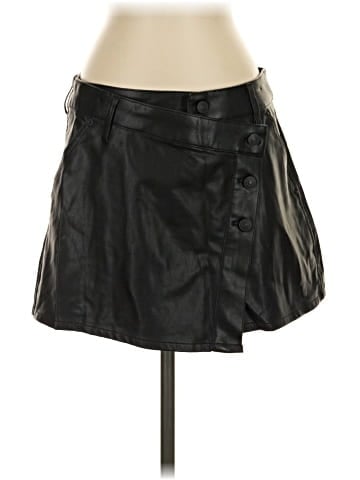 We the Free Faux Leather Skirt (view 1)