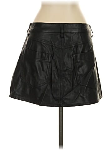 We the Free Faux Leather Skirt (view 2)
