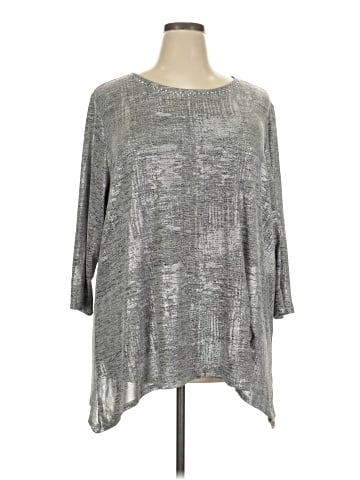 Ruby Rd. 3/4 Sleeve Top (view 1)