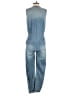 Current/Elliott 100% Cotton Blue Jumpsuit Size Sm (1) - photo 2