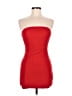 Motel Solid Red Cocktail Dress Size M - photo 1