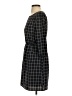 Everly 100% Polyester Plaid Black Casual Dress Size S - photo 5
