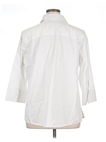 Foxcroft 3/4 Sleeve Button-Down Shirt (view 2)