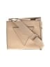 Guess 100% Polyurethane Graphic Solid Tan Gold Crossbody Bag One size - photo 1