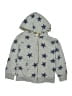 Mini Boden 100% Polyester Silver Zip Up Hoodie Size 7 - 8 - photo 1
