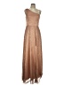 BHLDN Metallic Tan Cocktail Dress Size 12 - photo 1