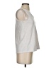 Ann Taylor LOFT Outlet Silver Sleeveless Top Size XS - photo 4