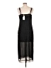 Vince. 100% Polyester Black Cocktail Dress Size 12 - photo 2