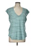 Reebok Teal Sleeveless T-Shirt Size L - photo 1