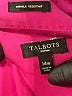 Talbots Purple 3/4 Sleeve Button-Down Shirt Size 14W - photo 7