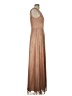 BHLDN Metallic Tan Cocktail Dress Size 12 - photo 4