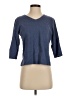 L.L.Bean Blue 3/4 Sleeve T-Shirt Size S (petite) - photo 1