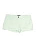 Express Solid Green Shorts Size 2 - photo 1