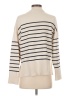 Zara Stripes Ivory Turtleneck Sweater Size S - photo 2