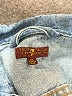 7 For All Mankind 100% Cotton Blue Denim Jacket Size XS (kids) - photo 3