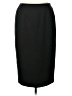 Unbranded 100% Polyester Solid Black Formal Skirt Size 14 - photo 1