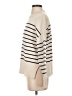 Zara Stripes Ivory Turtleneck Sweater Size S - photo 5