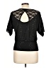 By & By Stars Black Short Sleeve Top Size L - photo 2
