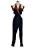 Veronica Beard Color Block Blue Jumpsuit Size XXS (estimated) - photo 1