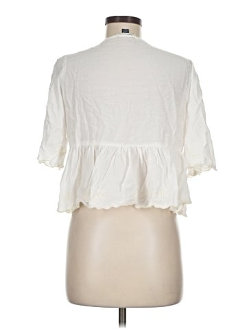 American Eagle Outfitters 3/4 Sleeve Blouse (view 2)