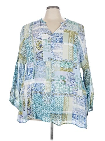 J.Jill 3/4 Sleeve Blouse (view 1)