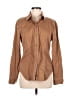 Madewell Brown Long Sleeve Button-Down Shirt Size 8 - photo 1
