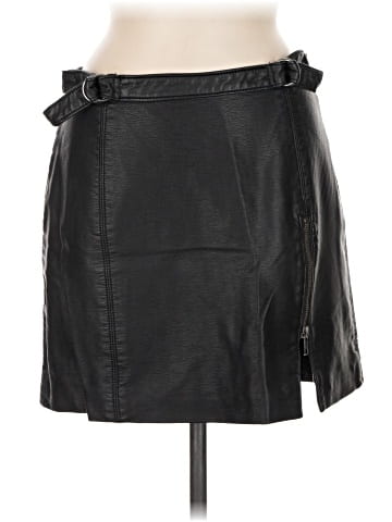 Free People Faux Leather Skirt (view 1)