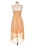 Mystree 100% Polyester Paisley Yellow Casual Dress Size L - photo 2