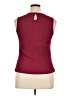 Jaclyn Smith Burgundy Sleeveless Blouse Size XL - photo 2