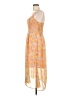 Mystree 100% Polyester Paisley Yellow Casual Dress Size L - photo 5