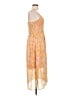 Mystree 100% Polyester Paisley Yellow Casual Dress Size L - photo 4