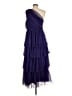Hutch 100% Polyester Purple Cocktail Dress Size 8 - photo 2