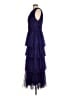 Hutch 100% Polyester Purple Cocktail Dress Size 8 - photo 5
