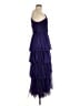 Hutch 100% Polyester Purple Cocktail Dress Size 8 - photo 4