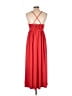 J.Crew 100% Polyester Solid Red Casual Dress Size 10 (petite) - photo 2