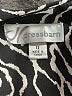 DressBarn Graphic Black Cocktail Dress Size 12 - photo 7