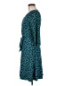 41Hawthorn 100% Polyester Print Teal Casual Dress Size M - photo 5
