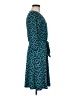 41Hawthorn 100% Polyester Print Teal Casual Dress Size M - photo 4