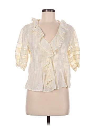 Aerie 3/4 Sleeve Blouse (view 1)