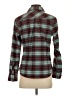 L.L.Bean Plaid Teal Long Sleeve Blouse Size S (petite) - photo 2