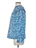 J.Crew 100% Cotton Paisley Blue Long Sleeve Blouse Size XS - photo 5