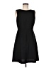 Theory Solid Black Casual Dress Size 6 - photo 1