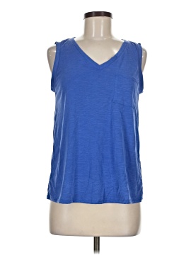 Green Envelope Sleeveless T Shirt