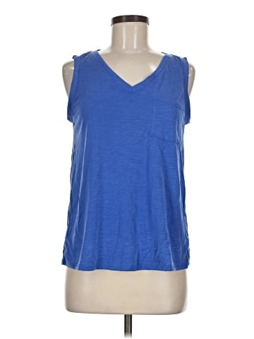 Green Envelope Sleeveless T-Shirt (view 1)