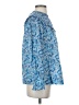 J.Crew 100% Cotton Paisley Blue Long Sleeve Blouse Size XS - photo 4